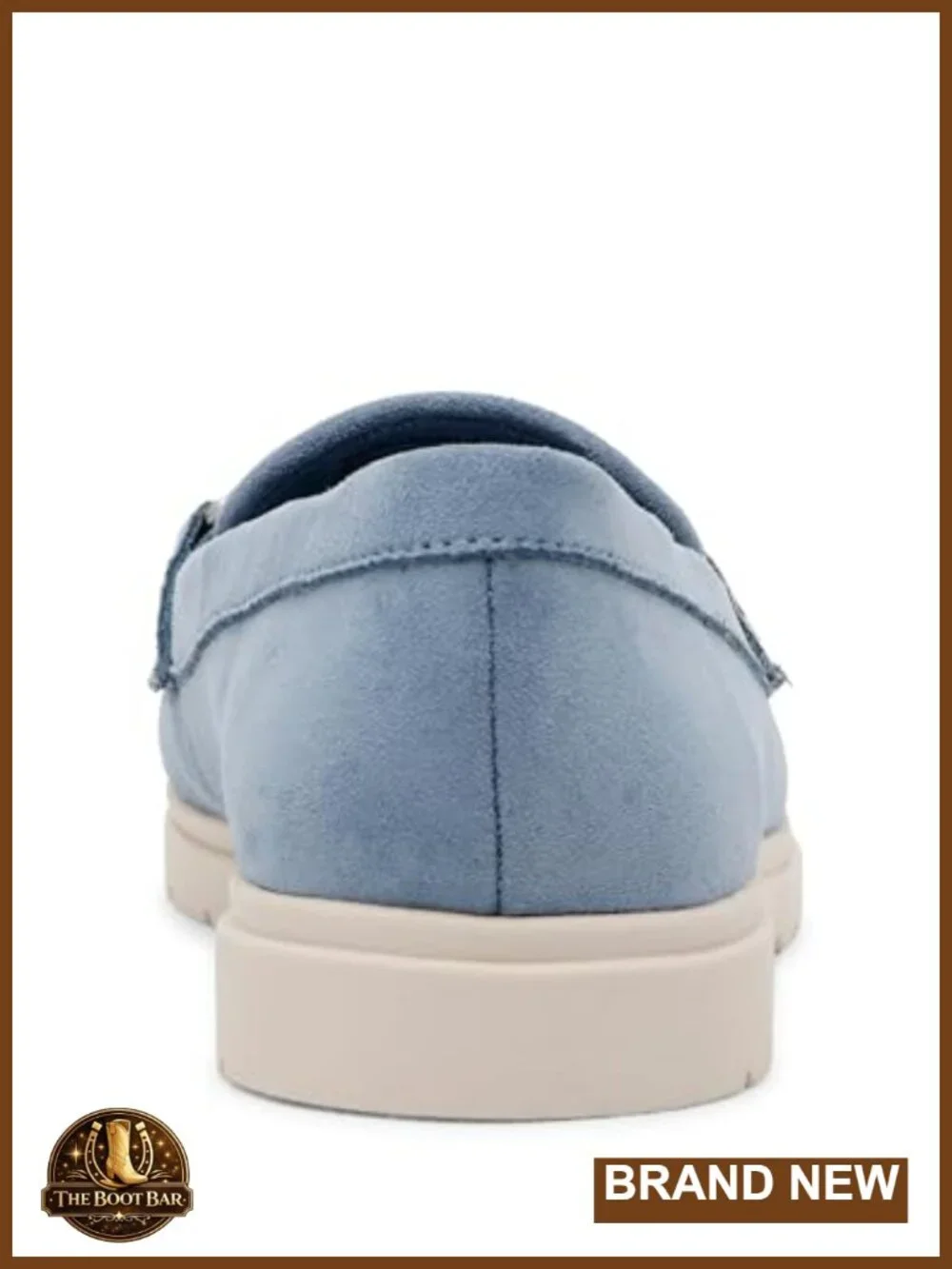 Faux Suede Slip-On Boat Shoes with iFlex Technology - Comfort Flats